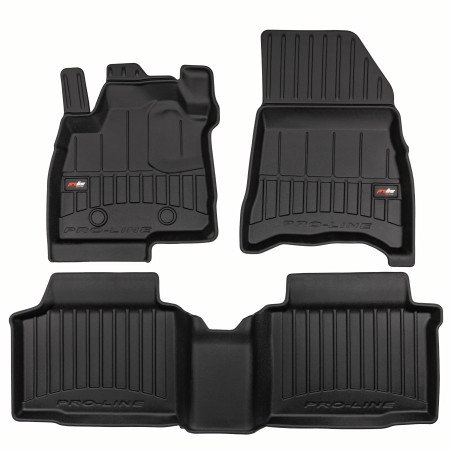 Tappetini compatibili con Dacia Bigster Mild Hybrid dal 2024 in poi, su misura in Gomma TPE